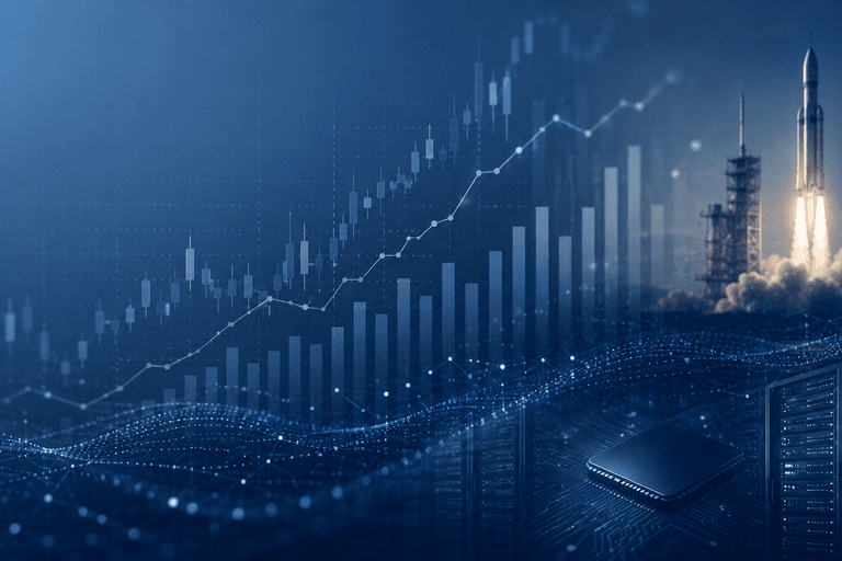 Tech market launch in motion
