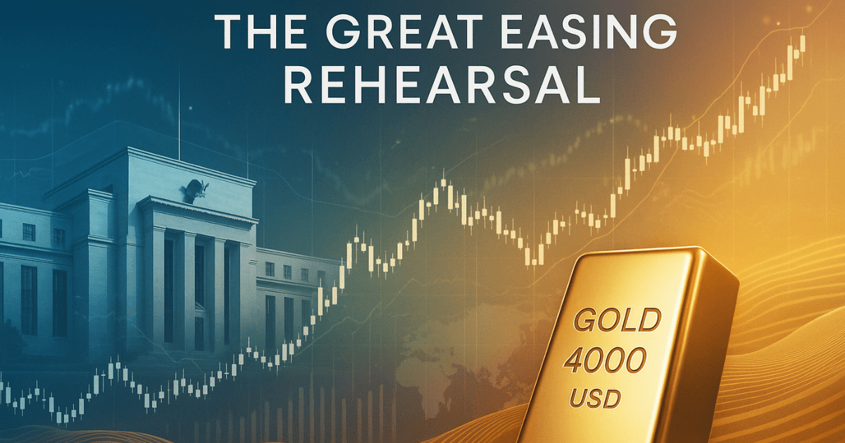 Global markets betting on central bank rate cuts and gold price surge