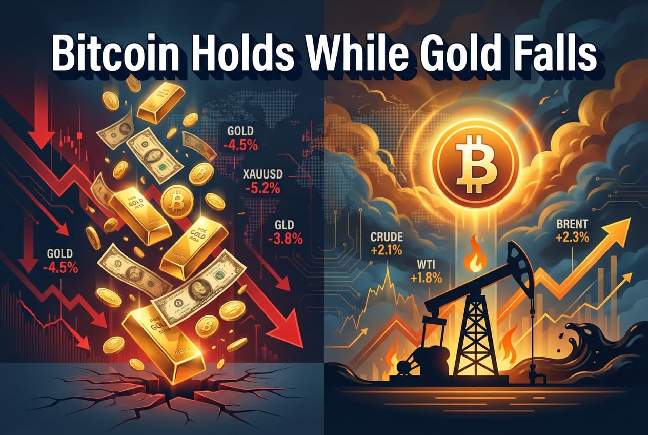 bitcoin-holds-gold-tumbles-oil-spikes
