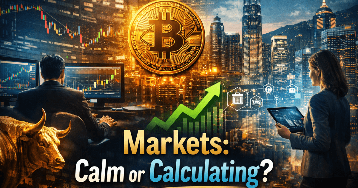 Risk assets positioning as U.S. stocks hit record highs, Bitcoin consolidates near $90K, and fintech trends reshape global markets
