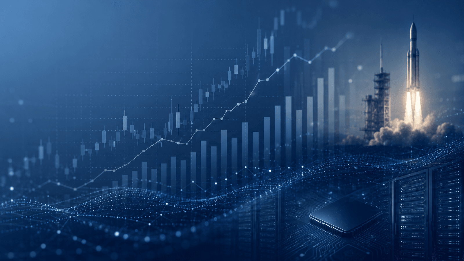 Tech market launch in motion