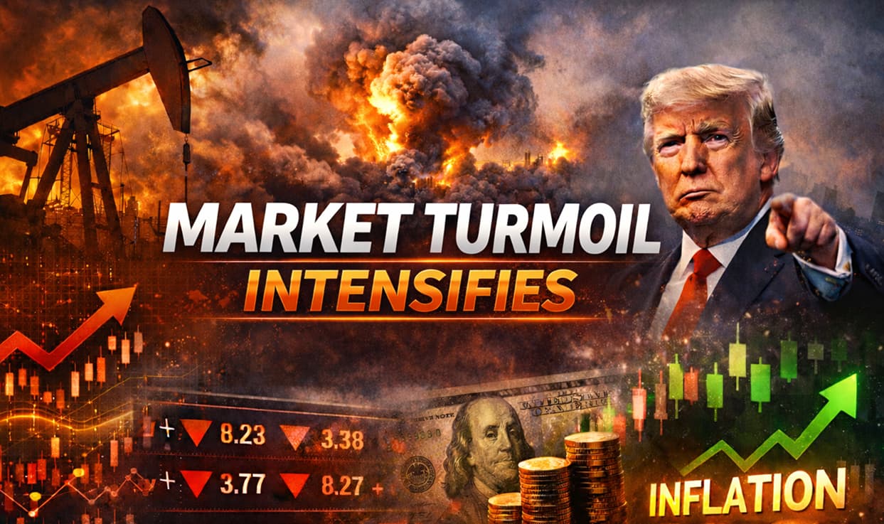 Market turmoil and inflation rise 1