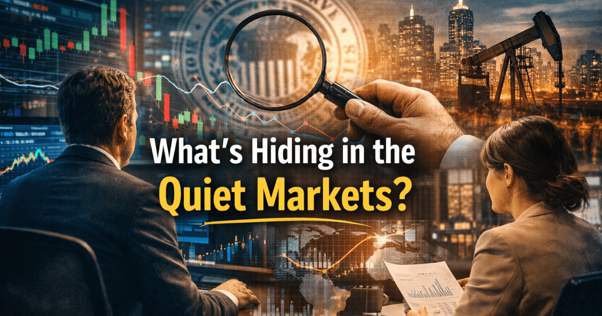 Investors analysing quiet markets as economic indicators, Federal Reserve signals, and global growth trends shape the 2026 market outlook