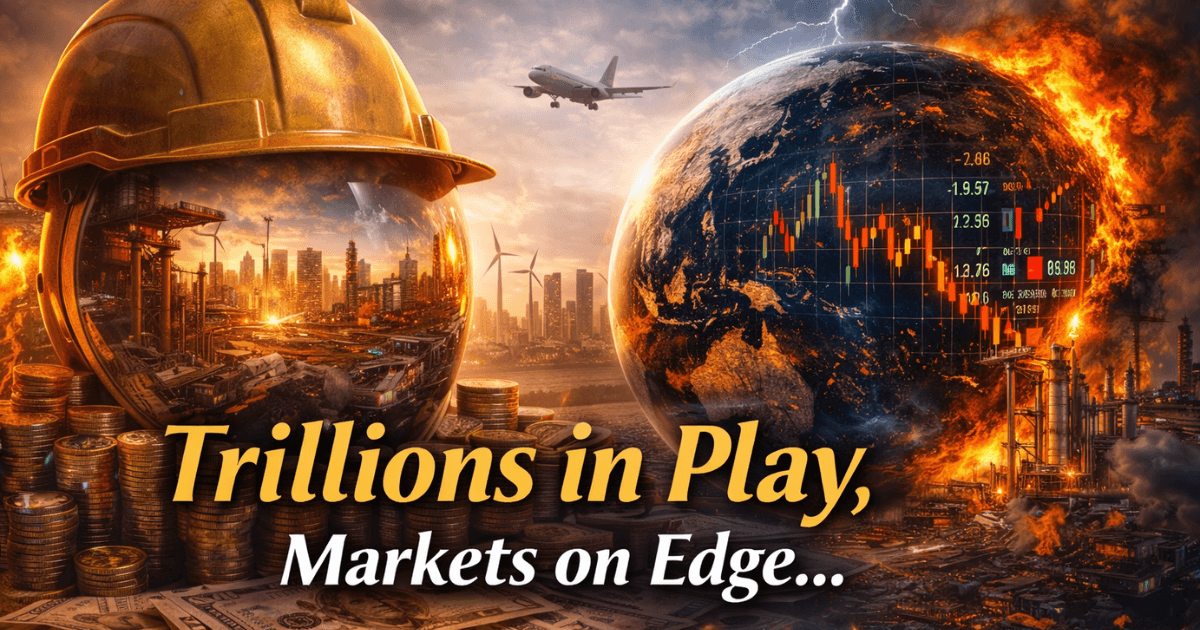 Trillion-euro infrastructure investment plans facing global market volatility and shifting long-term capital allocation